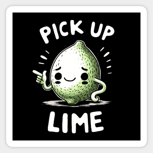 Pick up Line happy Lime Sticker